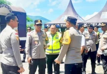 Kapolda NTT Tinjau Pengamanan Prosesi Semana Santa di Tuan Ma