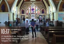 Polres Ende Intensifkan Patroli di Gereja dalam Ops Semana Santa Turangga 2026