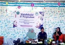 Halal Bihalal dan Perpisahan Pengawas RA , Kemenag Ende Tekankan Kebersamaan