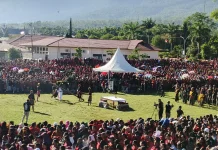 Tablo OMK Cewonikit di Natas Labar Kental Inkulturasi Budaya Manggarai