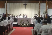 Misa Kamis Putih Tekankan Kasih dan Pelayanan Umat
