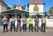 Pengamanan Humanis Polisi Warnai Paskah Damai Sikka