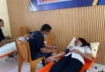 Rutan Larantuka Gelar Donor Darah Peringati HBP ke-62