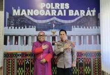 Uskup Labuan Bajo Apresiasi Polres Manggarai Barat usai Paskah 2026