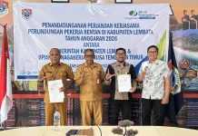 Pekerja Rentan Lembata Kini Dapat Perlindungan BPJS Ketenagakerjaan