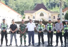 Polres Ngada Amankan Perayaan Pemberkatan Minyak Krisma dan Pertemuan Para Imam