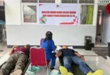 Lapas Ende Gelar Donor Darah Peringati HBP ke-62