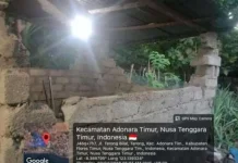 Diguncang Gempa tengah Malam, Desa-Desa di Flotim Alami Kerusakan Parah