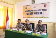 Polres Nagekeo Gelar Sidang Kode Etik Anggota Diduga Langgar Disiplin