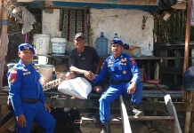 Satpolairud Polres Mabar Tebar Kebaikan lewat Program “Jumat Berkah”