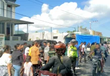 Pengamanan Misa Minggu di Gereja Puurere Berjalan Aman