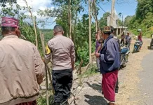 Bhabinkamtibmas Fasilitasi Mediasi Sengketa Tanah Desa Nao yang Berakhir Damai