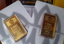 Harga Emas Pegadaian Hari Ini, Antam Tembus Rp2,93 Juta per Gram