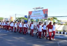 Polres Sikka Tegaskan disiplin lewat Gaktibplin dan Olahraga