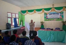 Sat Binmas Polres Ngada Sosialisasi Anti-Bullying dan Kenakalan Remaja