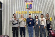 Bank NTT Cabang Mbay Jalin Sinergitas Bersama Polres Nagekeo