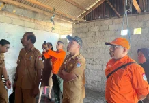 Pemkab Lembata Tinjau Dampak Gempa Babokerong