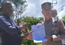 Aparat Kawal Eksekusi Lahan Sengketa di Ladogahar Sikka