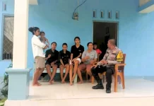 Polisi Sambangi Warga Danibao, Ajak Jaga Keamanan Lingkungan