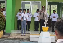Polisi Ajak Siswa MAN Ende Perkuat Kamtibmas dan Disiplin