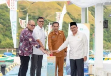 Gandeng BSI, Kampung Nelayan Merah Putih Diluncurkan di Warloka Pesisir