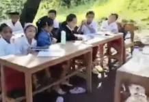 Siswa Belajar di Bawah Pohon Viral, SDN Tando Segera Direhabilitasi Total