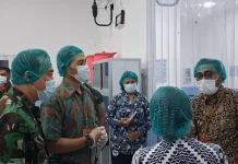 Dandim 1602-Ende Resmikan SPPG Yayasan Manunggal Kartika Jaya