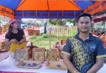 Rutan Ruteng Pamerkan Furniture Anyaman Bambu Hasil Karya Warga Binaan