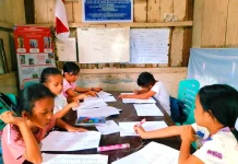Taman Baca di Borong Mulai Ubah Kebiasaan Anak