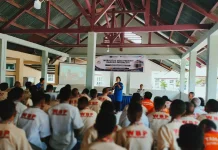 Pelatihan Moralitas Warga Binaan Rutan Larantuka Berlangsung Antusias