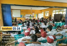 Satlantas Polres Ngada Gelar Sosialisasi Tertib Berlalu Lintas di SDK Ngedukelu