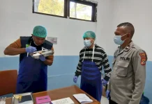 Polres Manggarai Periksa Sampel Makanan MBG di SPPG Yayasan Kemala Bhayangkari
