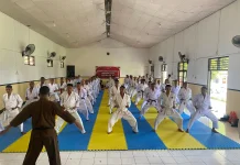 Ujian Beladiri Polri Jadi Syarat Kenaikan Pangkat Personel Ende