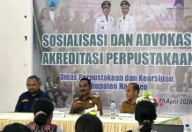Wakil Bupati Nagekeo Buka Sosialisasi Advokasi dan Akreditasi Perpustakaan