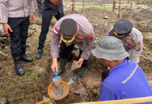 Kapolres Ende Bangun Mushola, Perkuat Kamtibmas Wolowaru