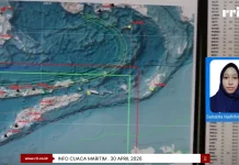 BMKG Kupang Rilis Peringatan Cuaca Maritim NTT Hari Ini
