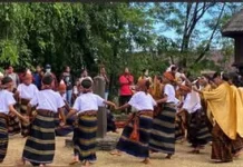 Lomba Gawi SD Meriahkan Pergelaran Budaya Ende