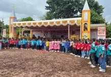 Diguyur Hujan, Jambore Misioner Lembata Tetap Khidmat