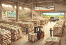 Stok Beras Nasional Tembus 5 Juta Ton