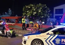 Satlantas Gelar Patroli Malam, Larantuka Tetap Kondusif