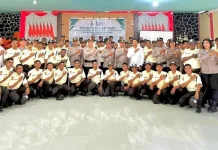 Polres Flotim Tutup Pelatihan Gada Pratama Gelombang VIII