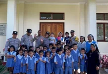 Polres Manggarai Sambangi PAUD MBC, Pastikan Pengasuhan dan Pendidikan Anak Aman