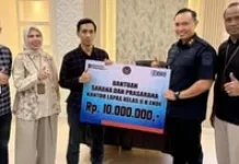 BRI Ende Serahkan Bantuan Sarana untuk Lapas Ende