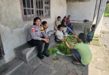 Bhabinkamtibmas Ngoranale Intensifkan Patroli Dialogis