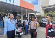 Sat Samapta Polres Ngada Gelar Patroli Dialogis di Kota Bajawa