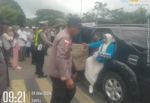 Polres Ende Kawal Keberangkatan Jamaah Haji