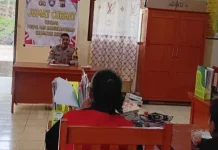 Bhabinkamtibmas Desa Naruwolo Gelar Jumat Curhat Bersama SMP Satap Jerebuu III