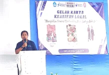SMPN 1 Ndona Angkat Budaya Ende lewat Fashion Show dan Bazar Lokal