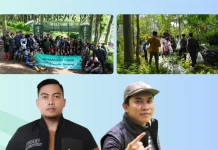 Sekawan Bumi Tanam 3.600 Pohon di Lereng Gunung Penanggungan