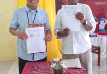 SMK St. Vincentius Antonius Ndona dan RRI Ende Jalin Kerja Sama Penyiaran Pendidika